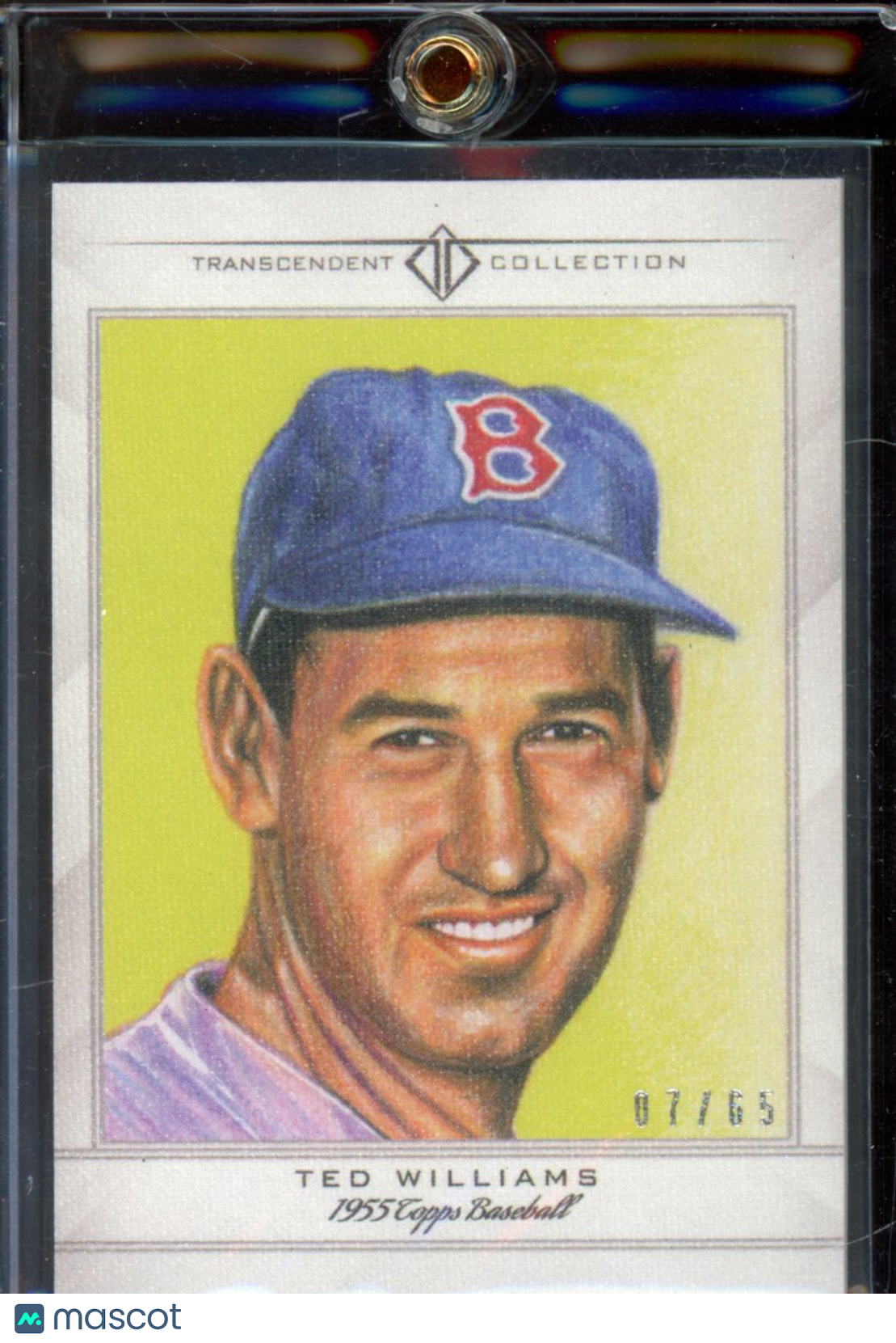 2016 Transcendent Ted Williams Sketch 7/65