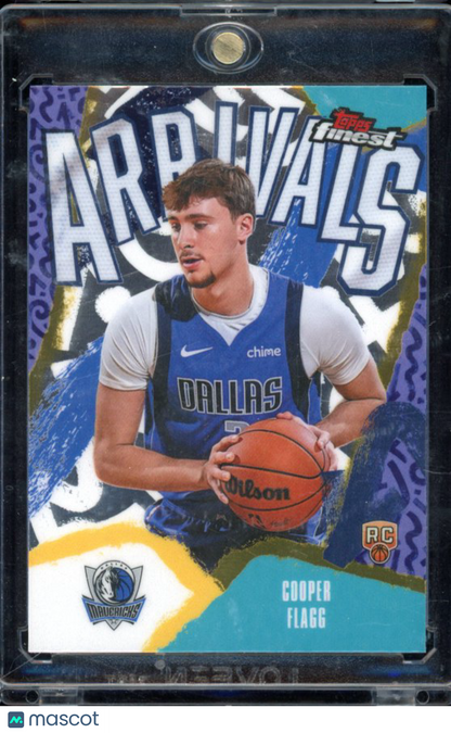 2025-26 Topps Finest Cooper Flagg Arrivals Rookie