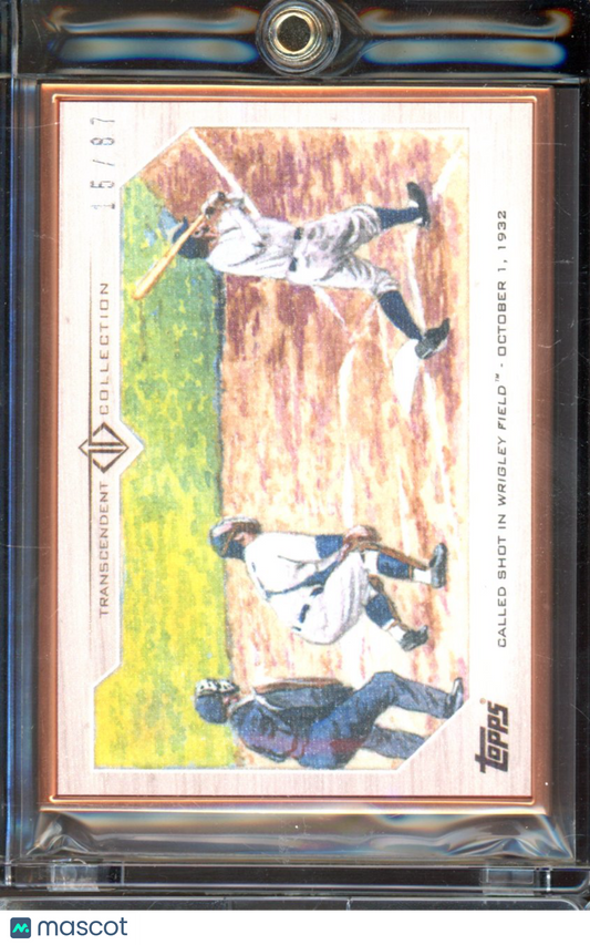 2017 Transcendent Babe Ruth Moments Called Shot /87