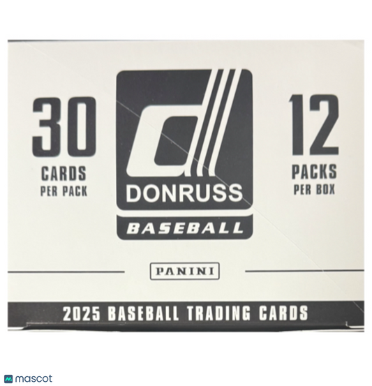 2025 Donruss Baseball Value Pack Box
