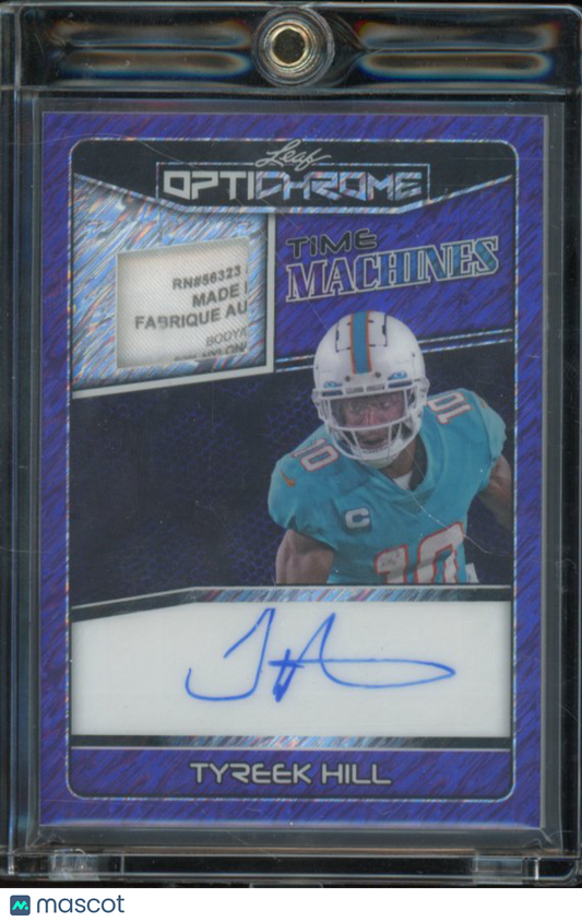 2025 Leaf Tyreek Hill Optichrome Patch Auto 1/1