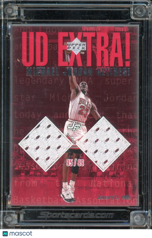 2022-23 Upper Deck Michael Jordan Dual Patch /99