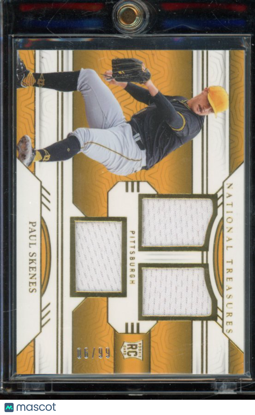 2024 National Treasures Paul Skenes Patch Rookie /99