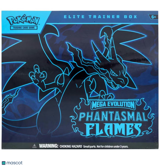 Pokemon Mega Evolution Phantasmal Flames Elite Trainer Box