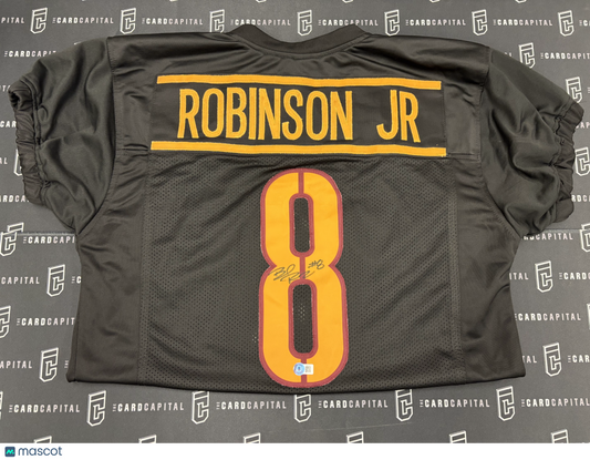 Brian Robinson Jr Signed Washington Commanders Alternate Jersey Beckett