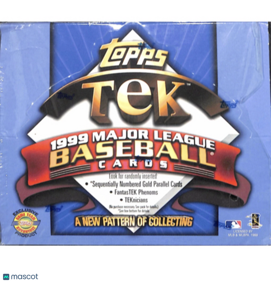 1999 Topps Tek Baseball Hobby Box