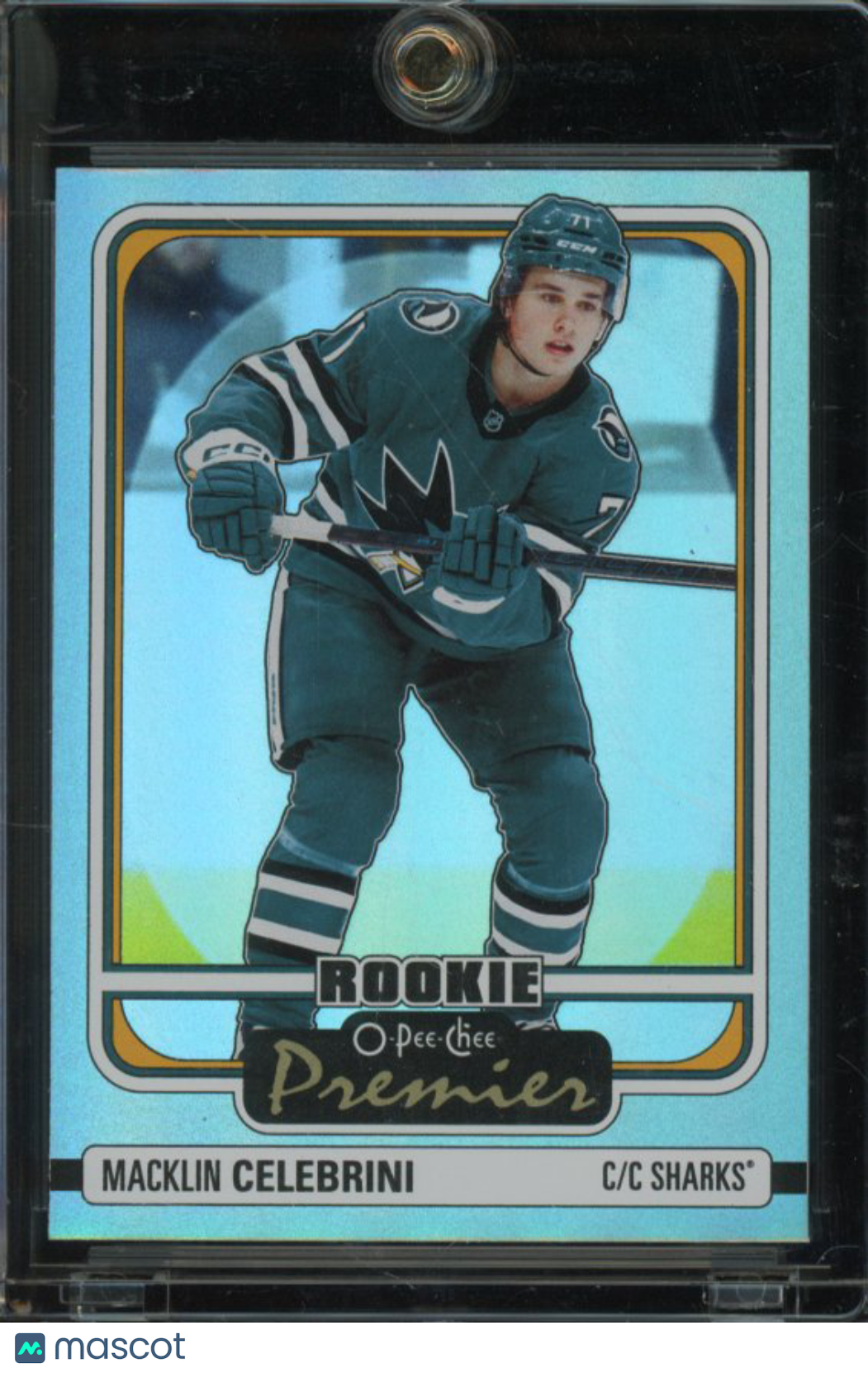 2024-25 O-Pee-Chee Macklin Celebrini Premier Rookie