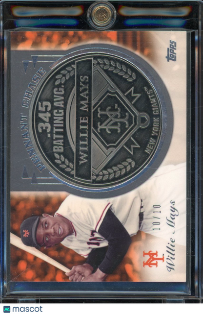2013 Topps Willie Mays Pennant Chase Medallion /10
