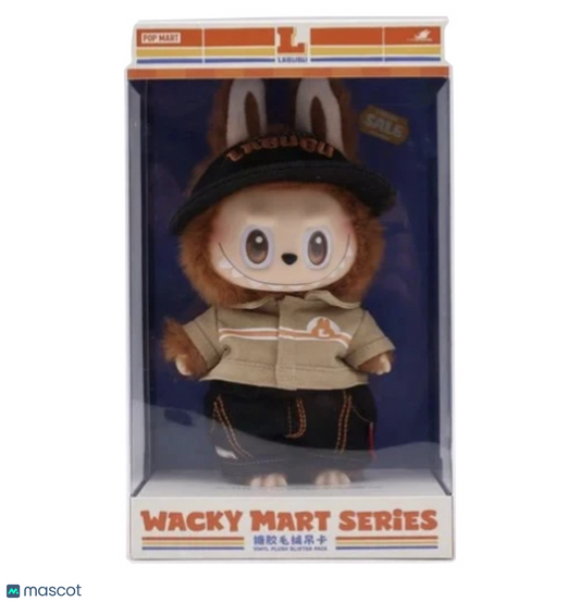 Pop MART Labubu Wacky Mart Series Clerk Vinyl Plush