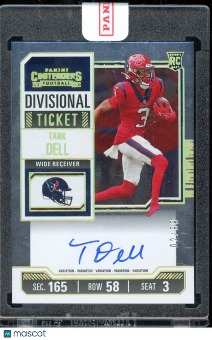 2023 Contenderds Tank Dell Rookie Auto /99