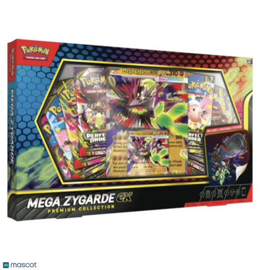 Pokemon Mega Zygarde EX Premium Collection Box