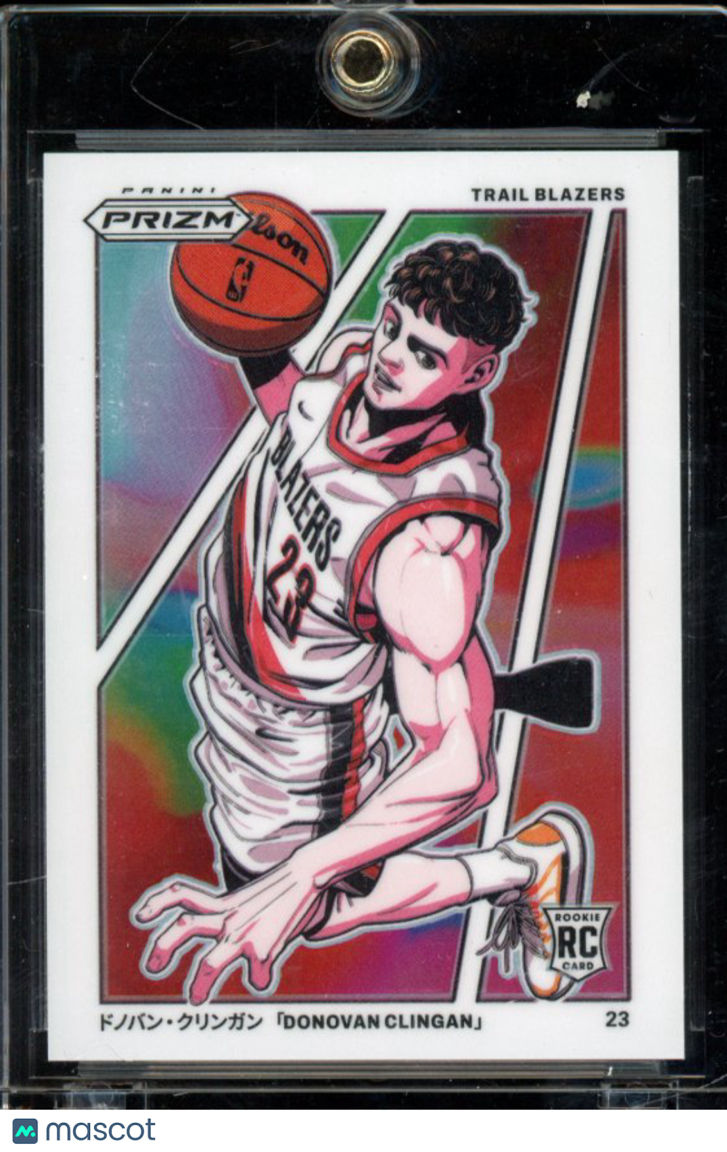 2024-25 Prizm Donovan Clingan Manga Rookie Case Hit