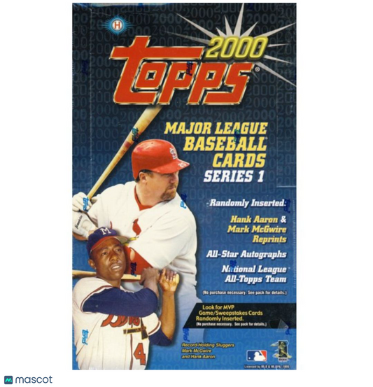 2000 Topps Series 1 Baseball Hobby Box