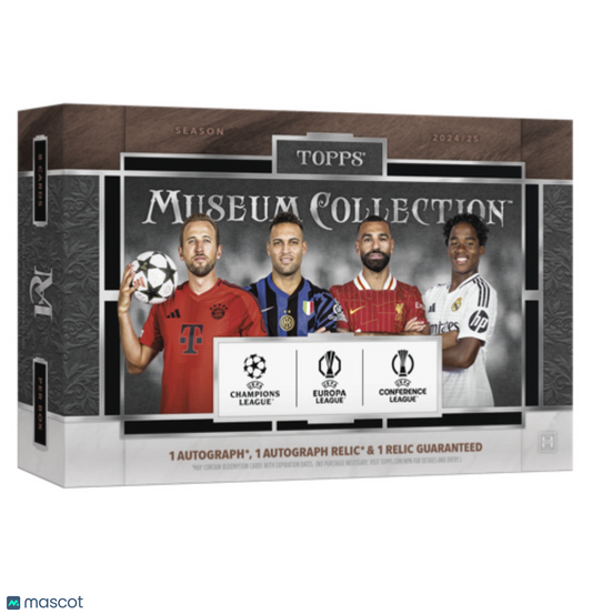 2024/25 Topps UEFA Museum Soccer Hobby Box