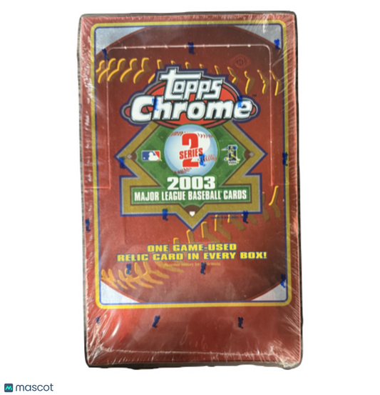 2003 Topps Chrome Baseball Series 2 Hobby Box