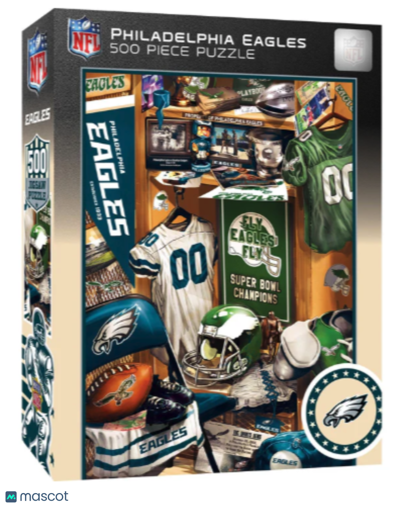 Philadelphia Eagles Locker 500 PC Puzzle