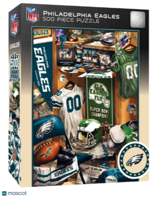 Philadelphia Eagles Locker 500 PC Puzzle