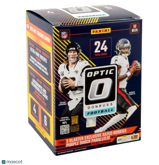 2024 Donruss Optic Football Blaster Box (Purple Shock Parallels)