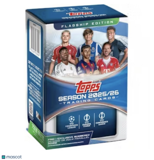 PRE ORDER 2025-26 UEFA Club Competitions Soccer Blaster Box