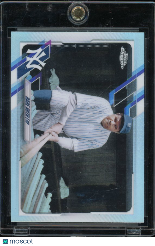 2021 Topps Chrome Babe Ruth Sp Image Variation