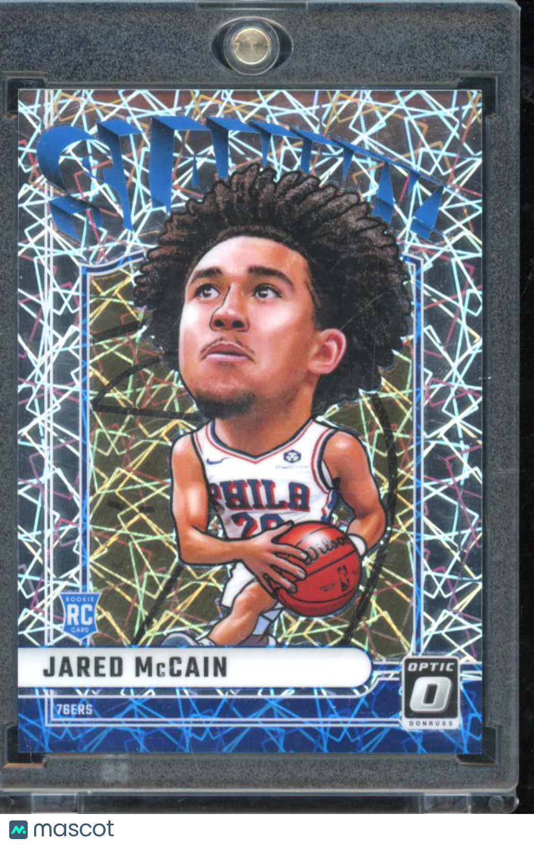2024-25 Optic Jared Mccain Slammy Rookie Case Hit