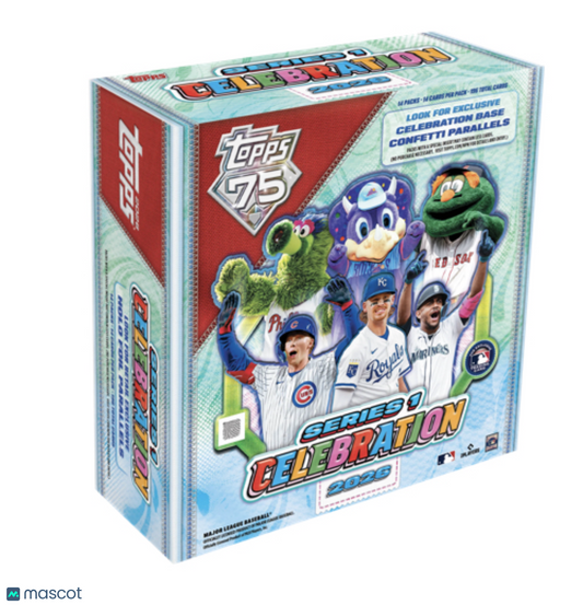 2026 Topps Series 1 Baseball Celebration Mega Box