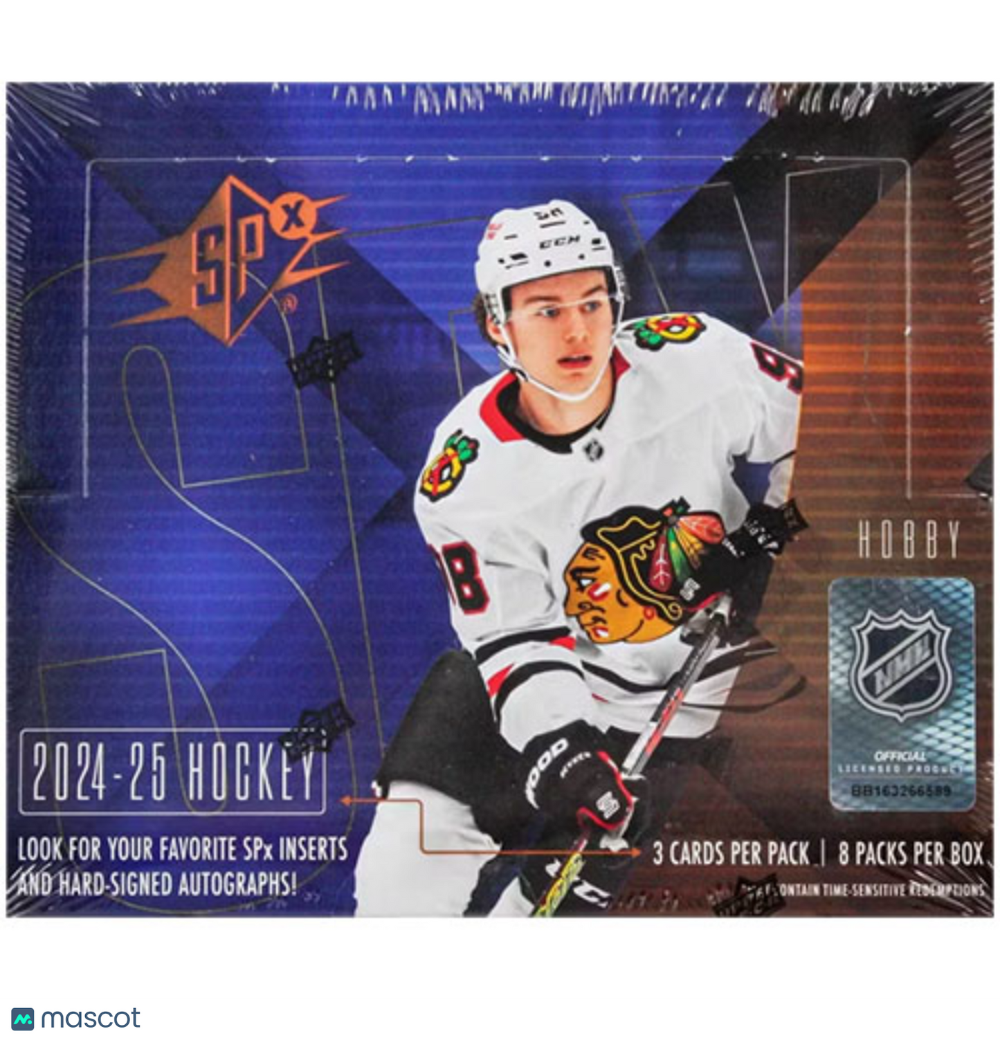 2024/25 Upper Deck SPx Hockey Hobby Box
