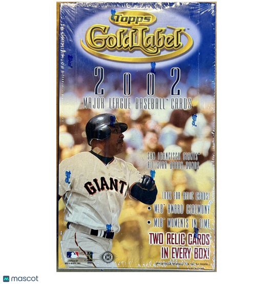 2002 Topps Gold Label Baseball Hobby Box