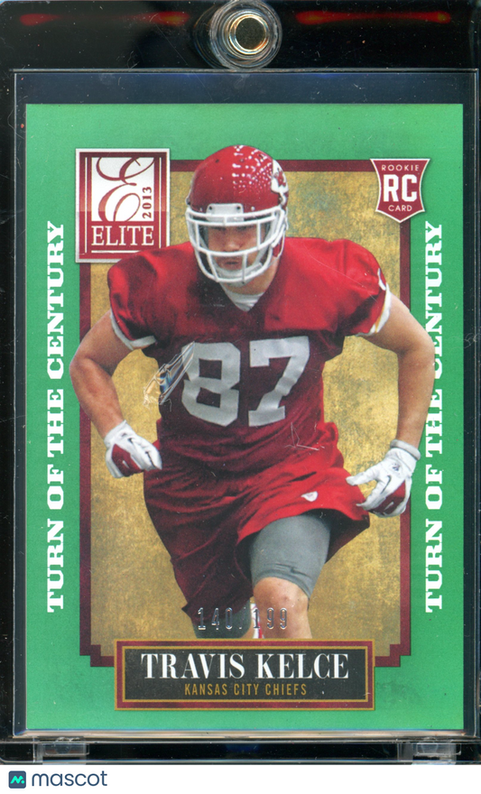 2013 Elite Travis Kelce Turn Of The Century /199 RC