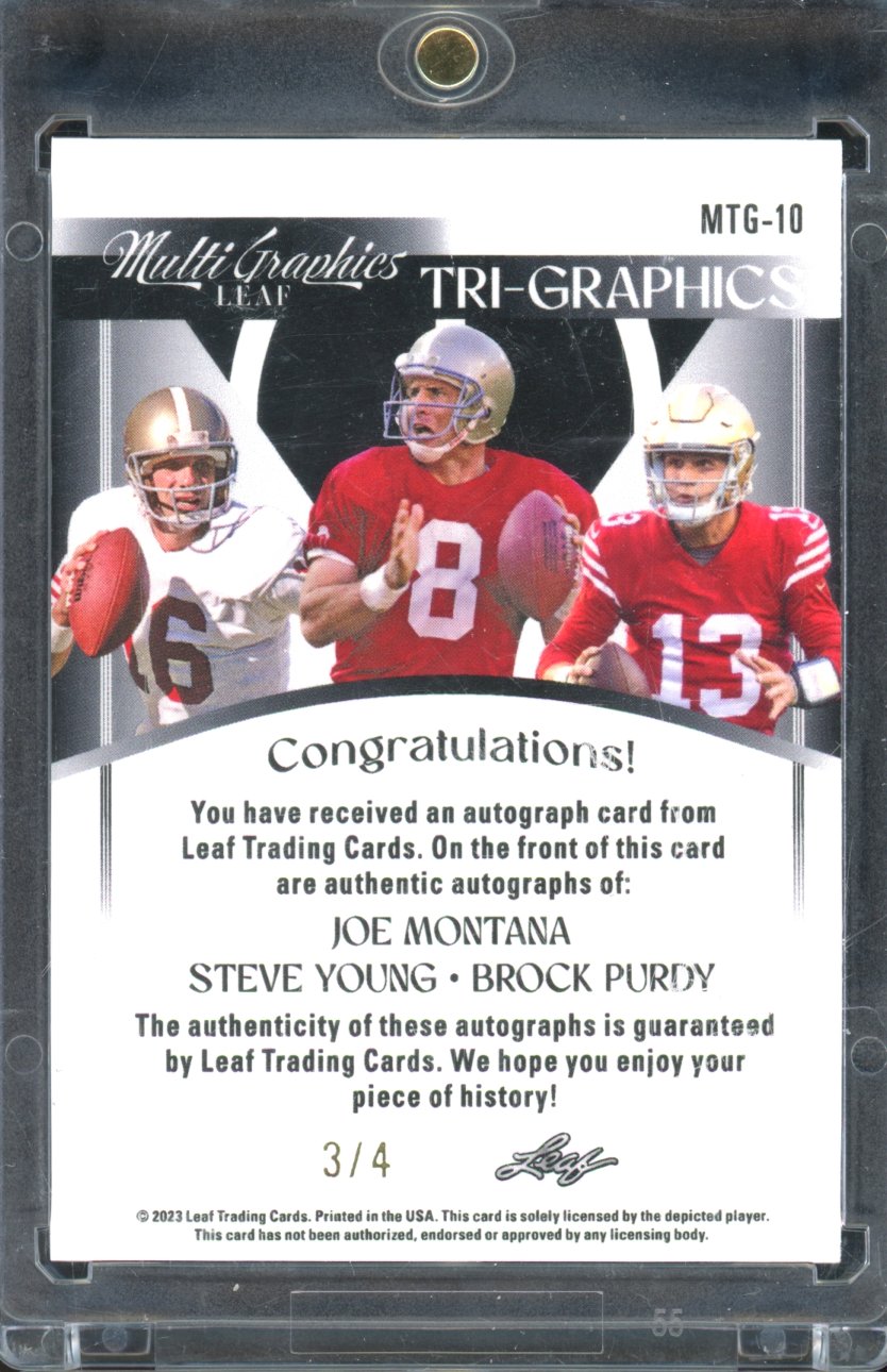 2024 Leaf Montana Young Purdy Triple Auto /4