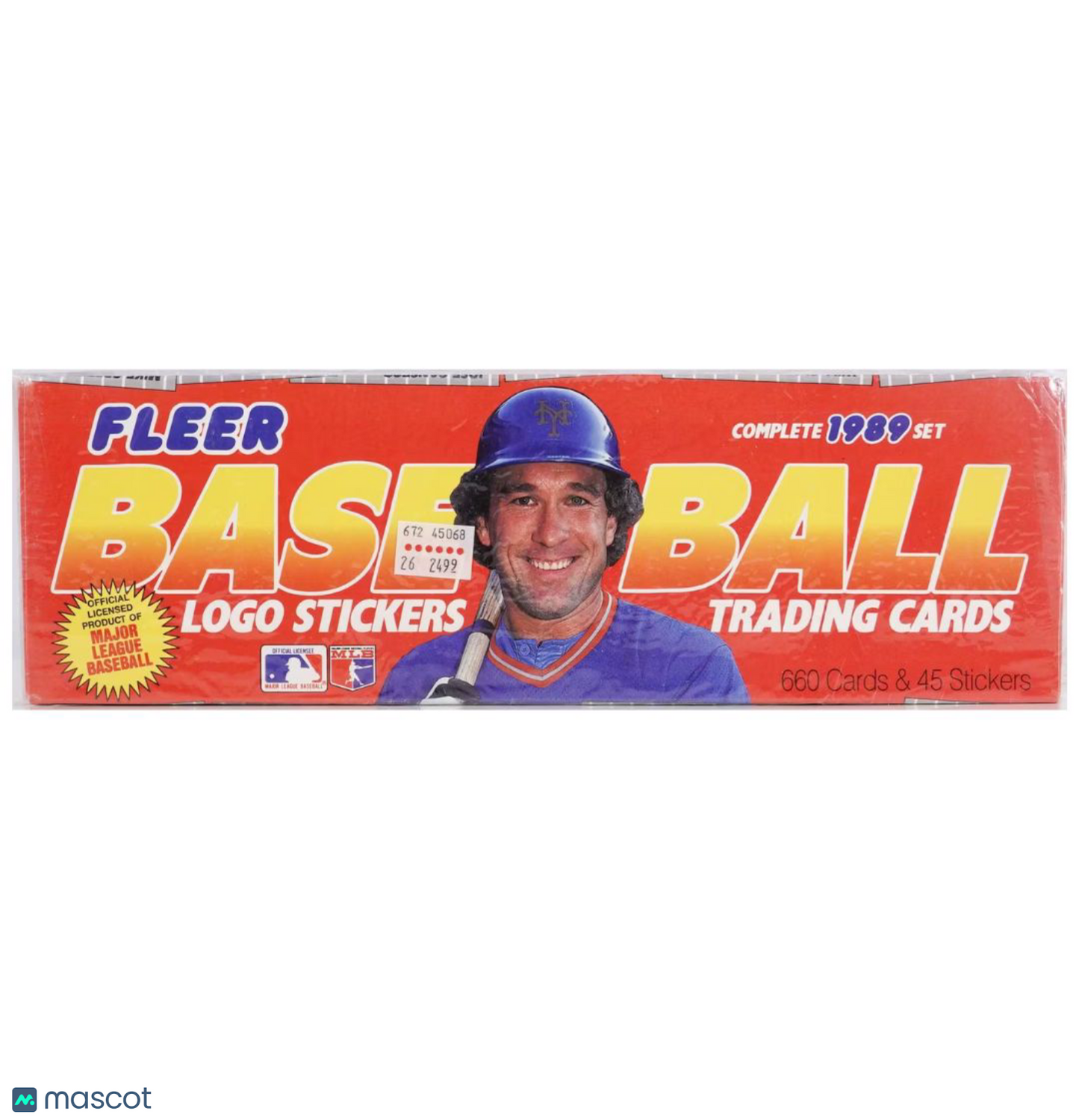 1989 Fleer Baseball Complete Set Box