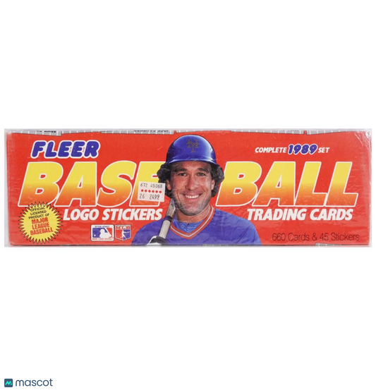 1989 Fleer Baseball Complete Set Box