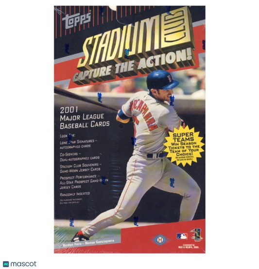 2001 Topps Stadium Club Hobby Baseball Hobby Box