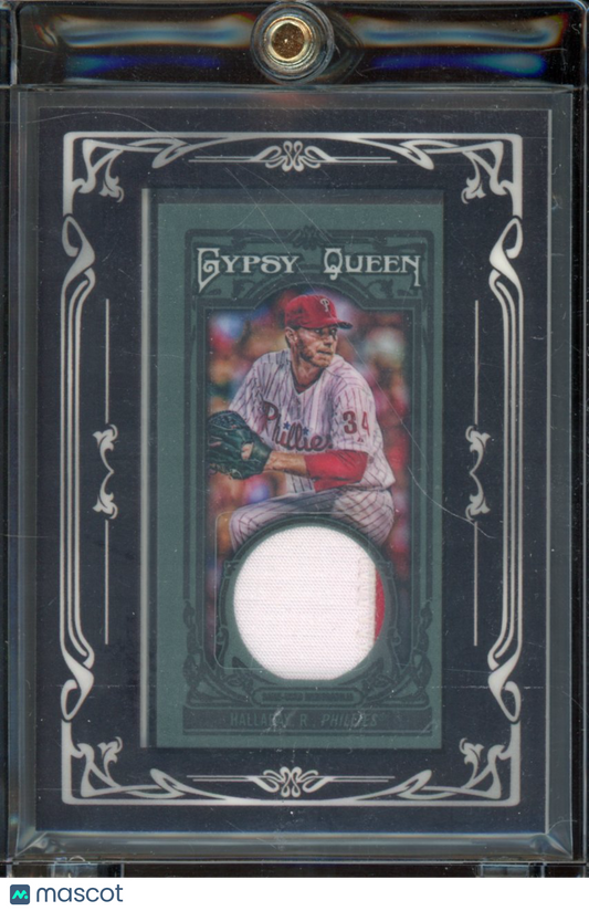 2013 Gypsy Queen Roy Halladay Mini Framed Patch /10