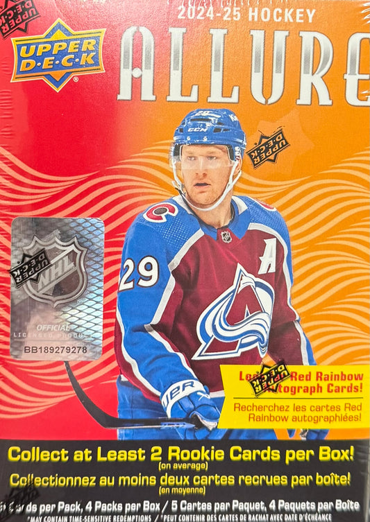 2024/25 Upper Deck Allure Hockey Blaster Box