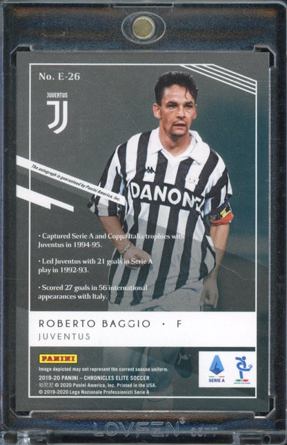 2019 Elite Chronicles Roberto Baggio Auto