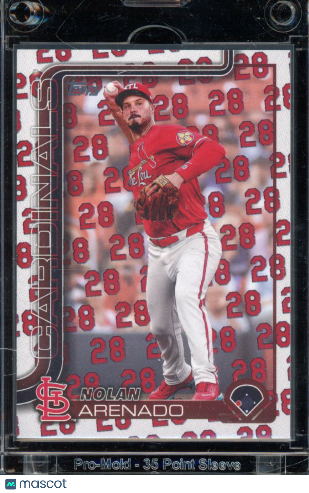 2025 Topps Series One Nolan Arenado Number Variation /28