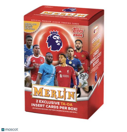 PRE ORDER 2025-26 Topps Merlin Chrome Soccer Blaster Box