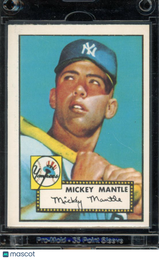 1983 Topps Mickey Mantle 1952 Reprint #311