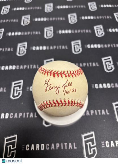 George Kell Signed Official Major League Baseball JSA "HOF 83"