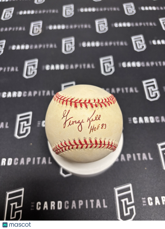 George Kell Signed Official Major League Baseball JSA "HOF 83"