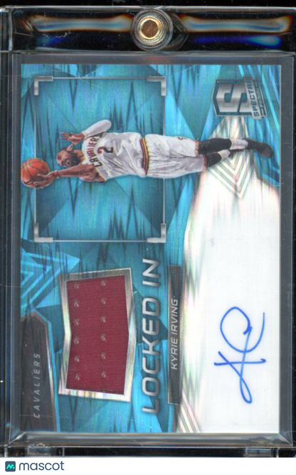 2016-17 Spectra Kyrie Irving Blue Patch Auto /99
