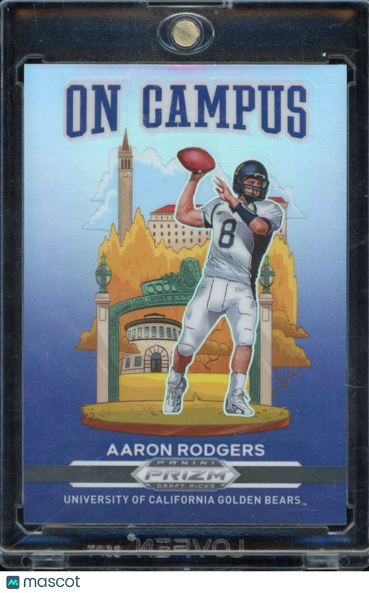 2021 Prizm DP Aaron Rodgers Onm Campus Sp