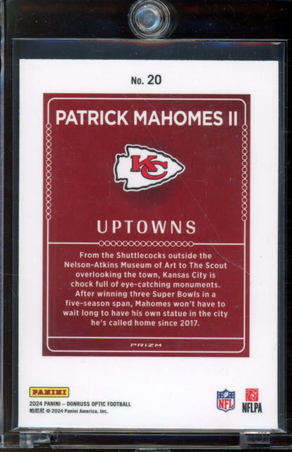 2024 Optic Patrick Mahomes Uptowns