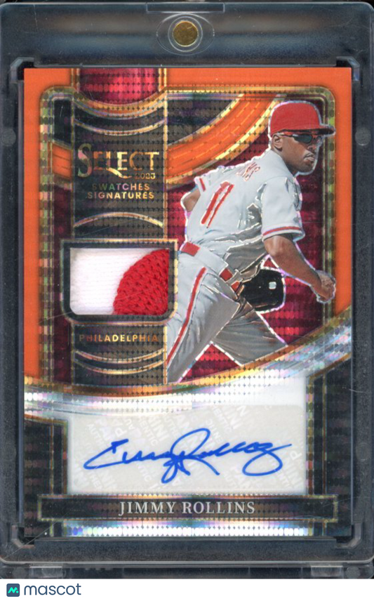 2023 Select Jimmy Rollins Pulsar Patch Auto /3