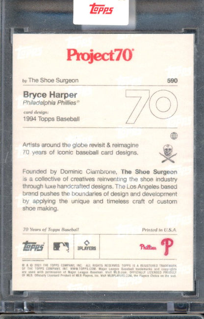 2021 Topps Bryce Harper Project 70 Grand Theft Auto