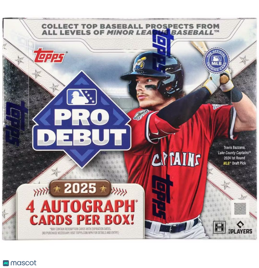 2025 Topps Pro Debut Baseball Hobby Box