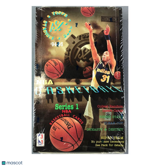 1994/95 Topps Stadium Club Series 1 Basketball Hobby Box