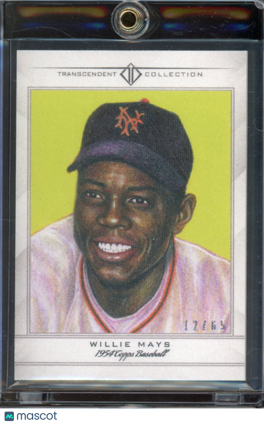 2016 Transcendent Willie Mays Sketch 12/65