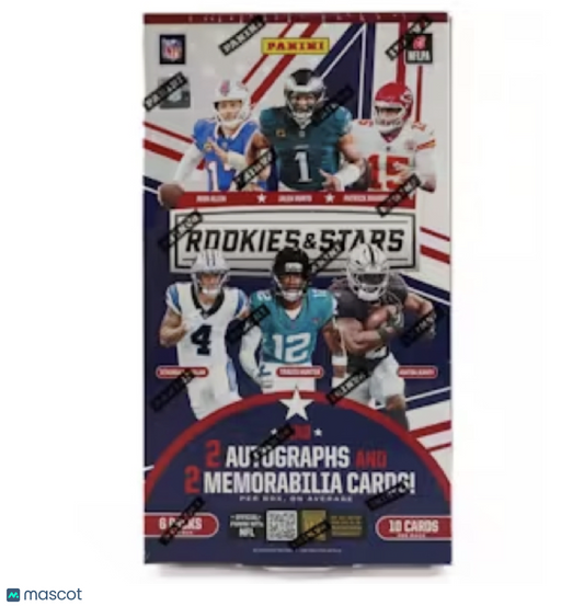 2025 Rookie and Stars Football Hobby Box